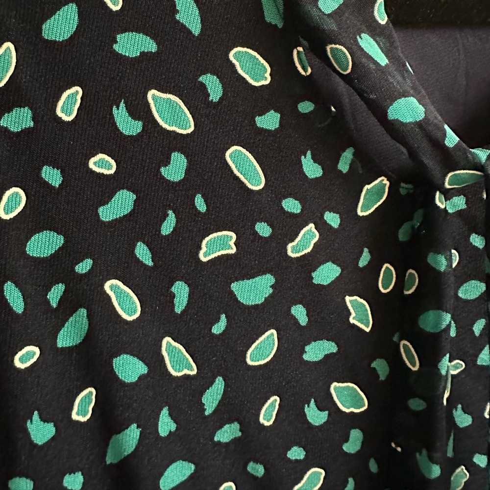Mesh Splatter & Floral Print Top - Picture 3 of 8